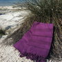 Mijölnir Toalla de playa Fouta Sultan - Damson